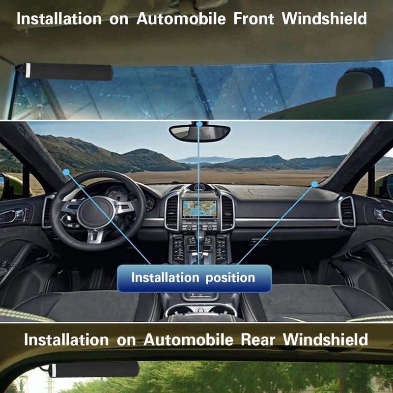 Yoidesu هوائي راديو متنقل 30MHz-1200MHz هوائي استقبال واسع النطاق تركيب زجاجي مع موصل BNC، لهوائي راديو مسح راديو مقسم هوائي مسح راديو BNC هوائي متنقل واسع النطاق راديو متنقل صوت السيارة - Image 2